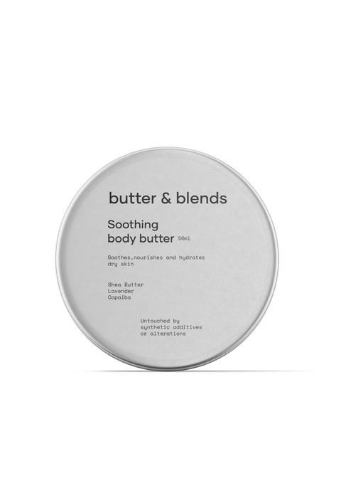 Soothing body butter