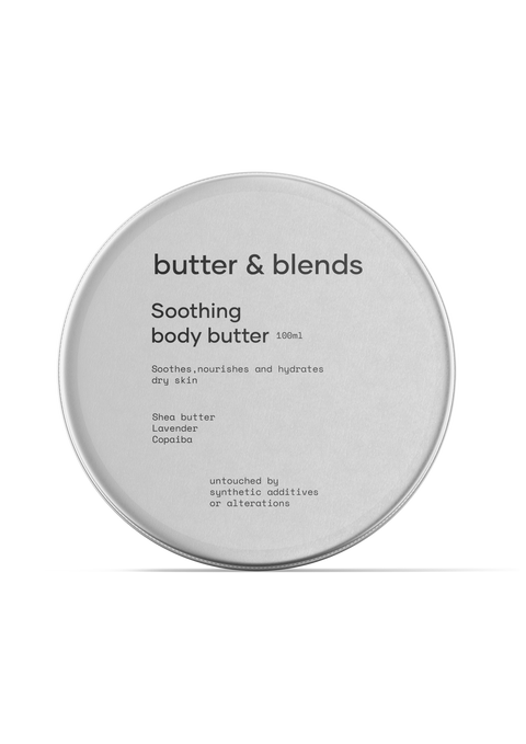 Soothing body butter